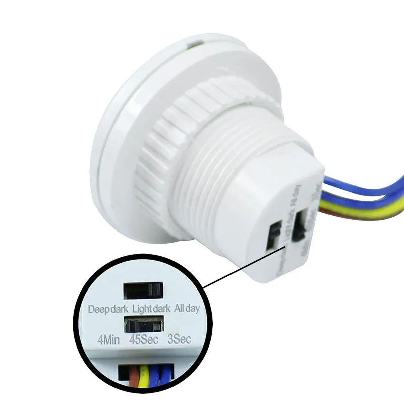 New Home Outdoor Light Switch Pir Infrared Ray Motion Sensor Detector Switching Night Time Delay Adjule Mode New Home Outdoor Light Switch Pir Infrared Ray Motion Sensor Detector Switching Night Time Delay Adjule Mode