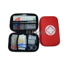 Neue 17 Artikel/93 stücke Erste Hilfe Notfall Kit EVA Beutel Auto Bike Hause Medizinische Tasche Outdoor Sport Notfall medizinische Behandlung