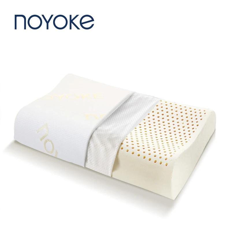 

NOYOKE Cervical Pillow Natural Latex Pillow Neck and Shoulder Relax Pillows for Sleeping Soft Bed Pillow Orthopedic