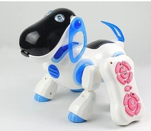 2015 New Arrival Smart Baby Toy Dog Infrared Remote Control Series RC Cute Robot Dogs Free