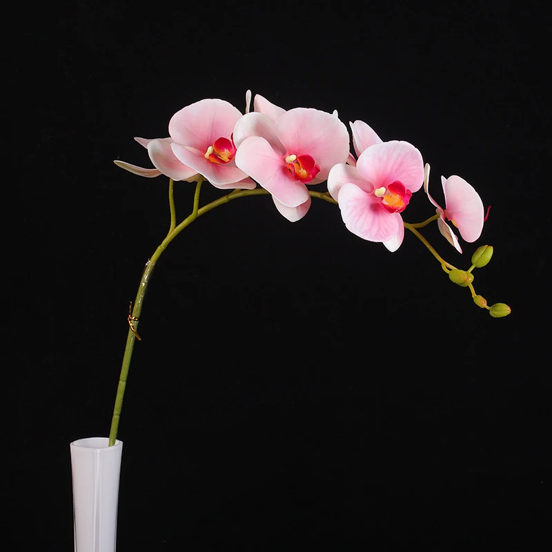 

3D artificial butterfly orchid flower fake moth flower orchid flower for family wedding DIY decoration real touch home Florence