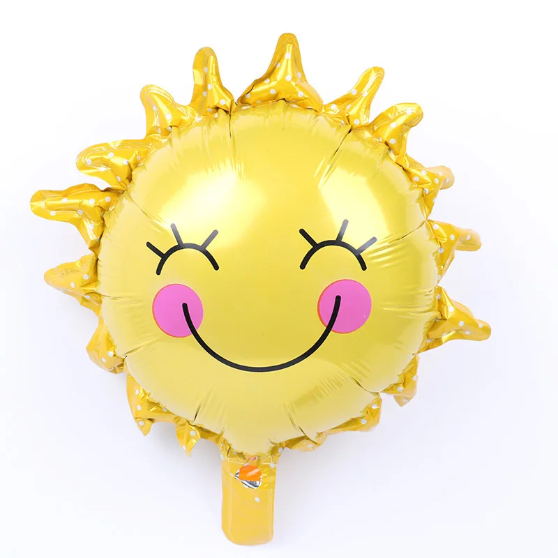 

1pcs Golden Sun Party Balloon Kid Birthday Easter Han Theme Wedding Party Decoration Aluminium Foil Balloon Favor Supplies