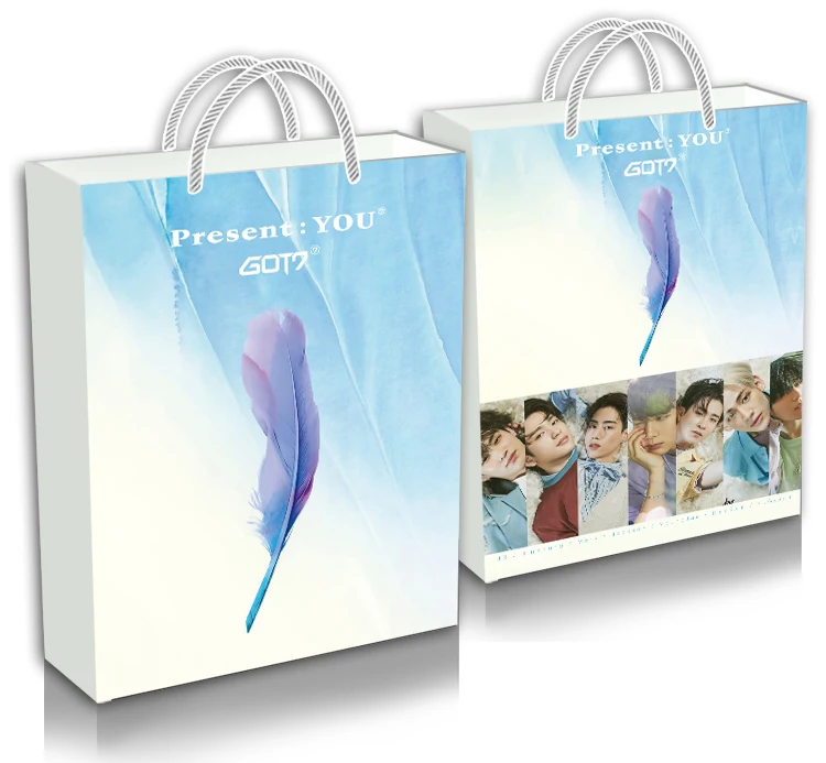 Conjunto de Presente de Luxo Postal + Livro de Fotos + Cartão de Foto + Peitoral + Marcadores + Cartões de Cristal + Bolsa de Papel cd + Cartão Mykpop Marcadores Cartões de Cristal Bolsa Papel Sa18110708 Got7 + 4 Brinquedos e hobbies