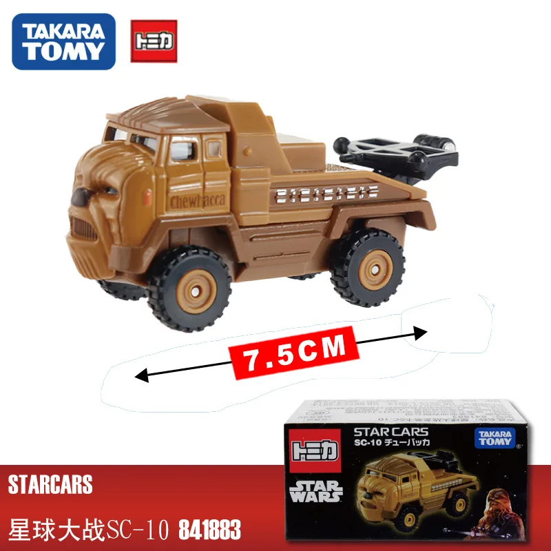 Tomy Tomica автомобиль Звездные войны белый солдат черный солдат литые игрушки металлическая модель автомобиля - Цвет: SC-10