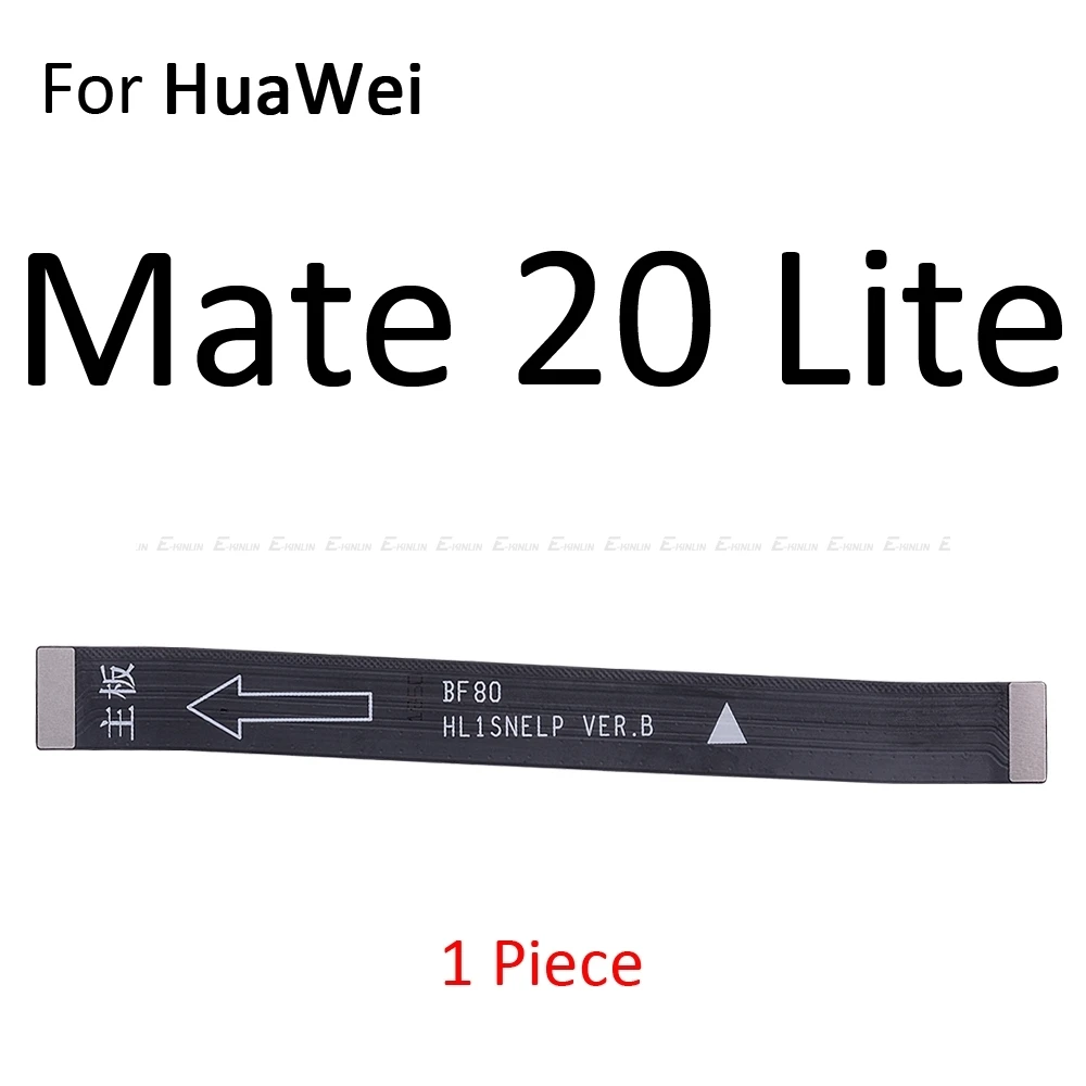 Новинка, материнская плата с гибким кабелем для HuaWei mate 20X10 9 Pro Lite P Smart Plus - Цвет: For Mate 20 Lite