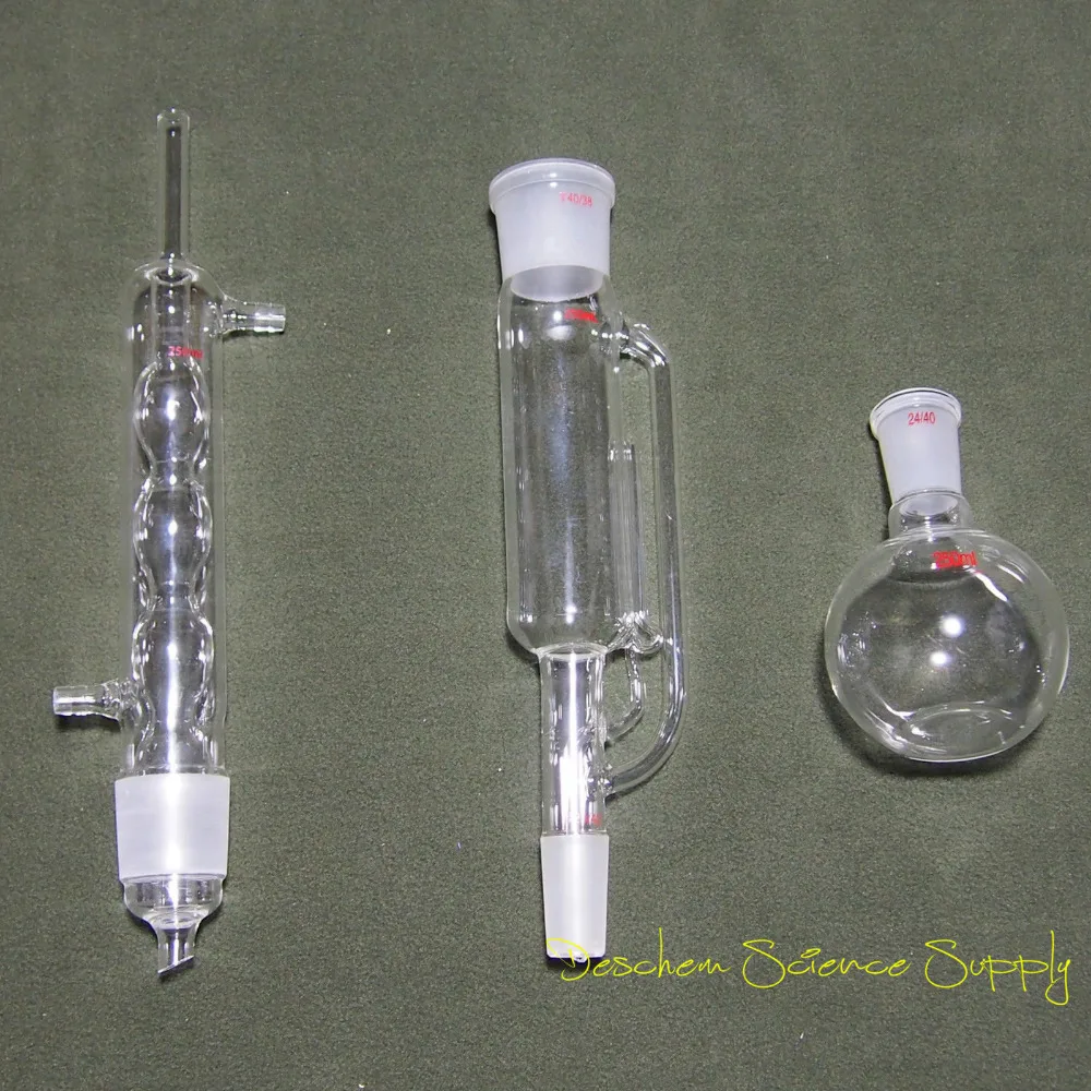 Buy 250ml,24/40,Lab Glass Soxhlet Extraction,W/Allhin