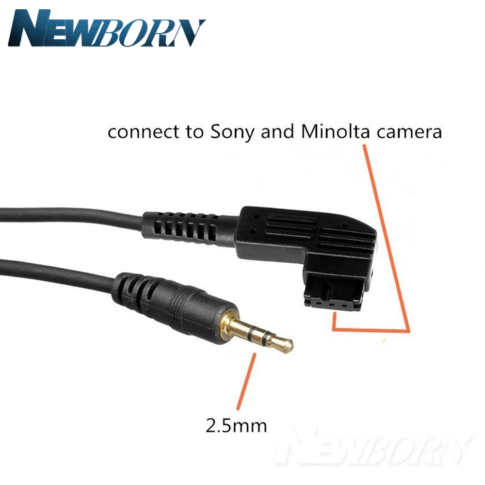2 5 мм S1 удаленный Соединительный кабель Шнур для Sony A77II A99 A57 A37 A300 A350 A450 A550 A560 A580 A700