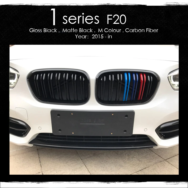 

F20 grille LCI replacement carbon fiber hood grille for BMW facelifted F21grill grille 120i 118i 116i 116d M135i M140i 2015-2018