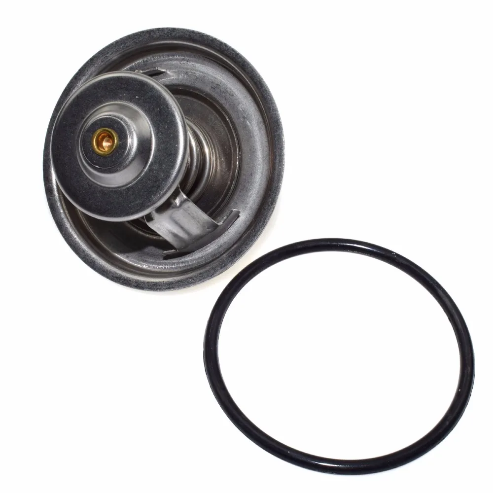 ISANCE Coolant Thermostat 078121113F 077121113 078121113J 078121113C For Audi 100 90 A4 A6 A8 Allroad Quattro Cabriolet S4 2.7L