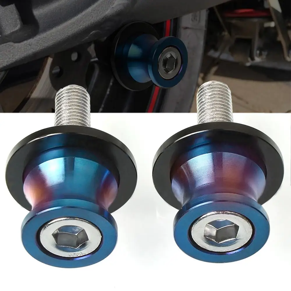 

For Kawasaki ZRX 1100 1200 R ZRX1100 ZRX1200 / R 10mm Motorcycle Swingarm Spools Slider Swingarm Cover Stand Paddock Protector
