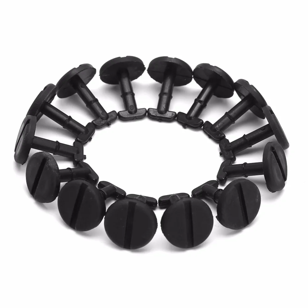 20pcs Auto Car Floor Carpet Mat Clips Twist Lock with Washers For BMW