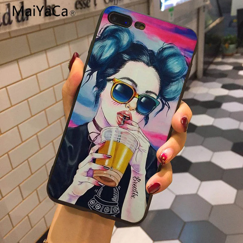 

MaiYaCa Fashion trend Silicagel phone case cover For iphone 6s 6plus 7 8plus 8 X 6Splus XS XR XSMax X 10 covers cases