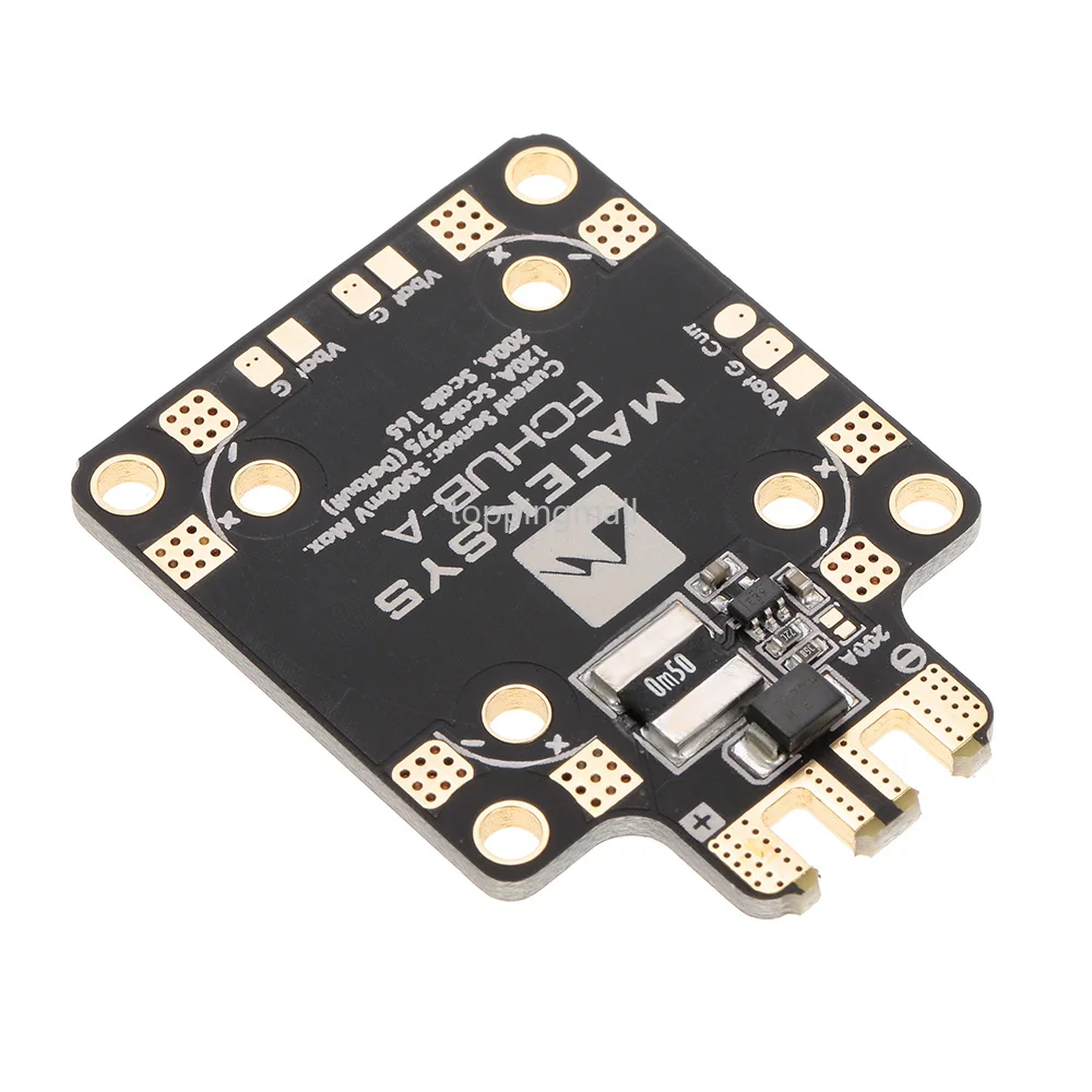 Матек распределительный щит FCHUB A 120A/200A PDB Мощность ток Сенсор для F411 мини F4 Полет