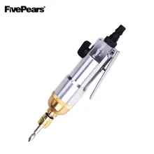 FIVEPEARS Air Screwdriver air tools Pneumatic Gold plating industrial air screw driver economic type free shipping ultrasonic pneumatic mirco grinder pencil micromotor system air reciprocating oscillating file lapping tools free shipping