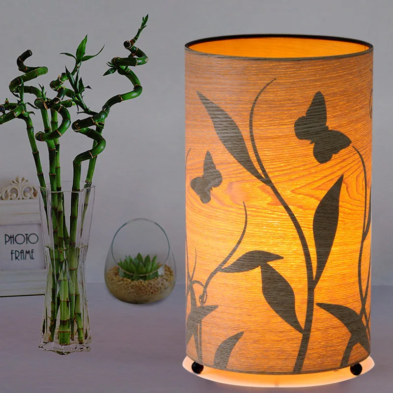 a bed lamp Antique wood veneer silhouette lamp Warm warm light lamp Engineering decoration wholesale teahouse desk lamp a bed lamp Antique wood veneer silhouette lamp Warm warm light lamp Engineering decoration wholesale teahouse desk lamp