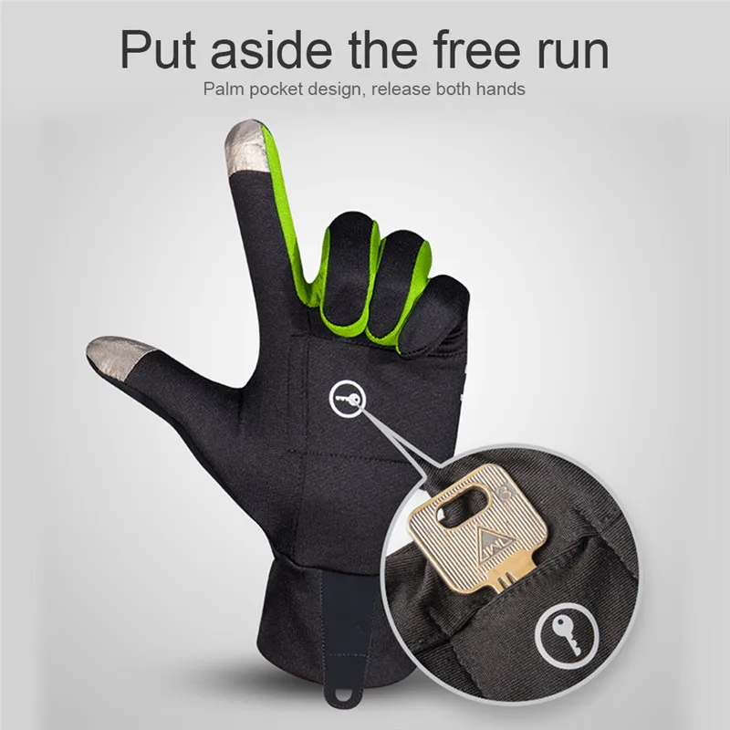 

Multi-functional Direct Touch Screen Outdoor Sports Training Gloves Hold Key Full Finger Windproof Warm Women Motorcycle Gloves