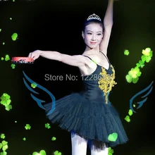 Взрослых женщин девушки производительности блесток блюдо классическая лебединое озеро балетные костюмы профессиональная балетная пачка черный лебедь костюм