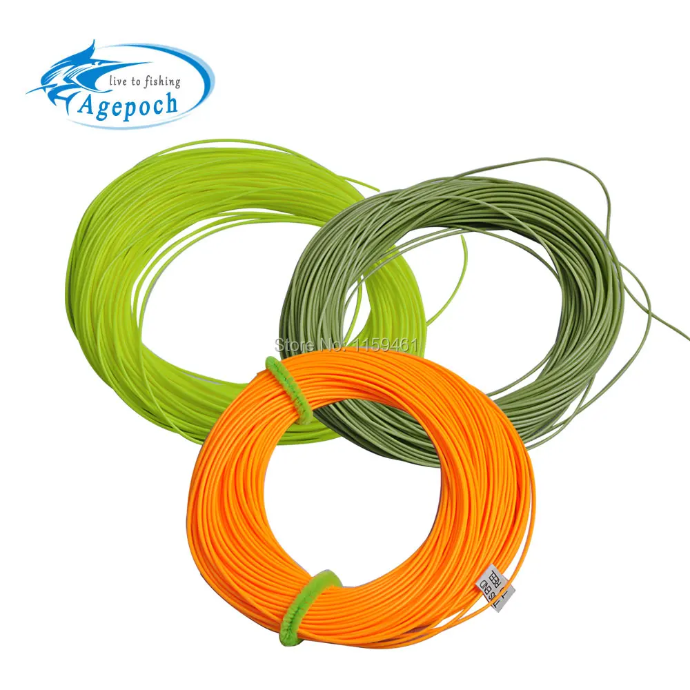 Agepoch 100FT Weight Forward Floating Fly Fishing Line Fly Line Fishing Monofilament Rope