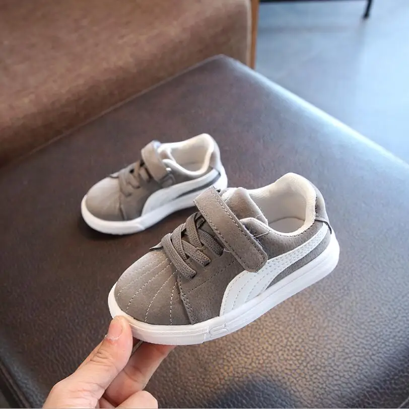 

Spring Autumn Baby boy girls canvas casual shoes children flat sports shoes kids non-slip fashion sneakers size 21-30
