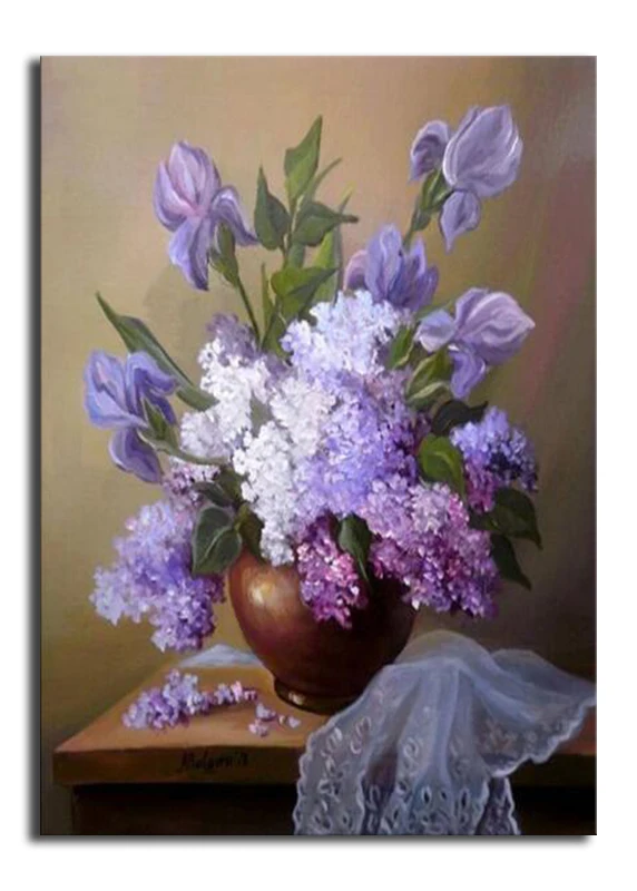 Purple Lilacs Flowers