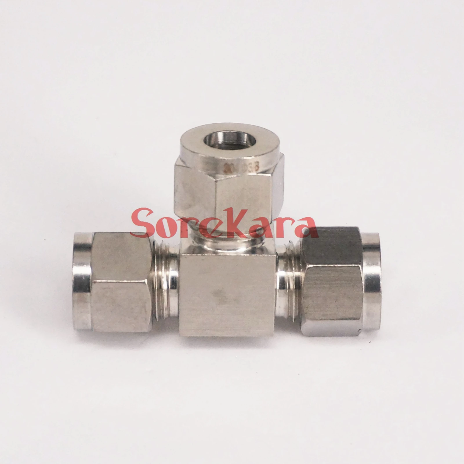 Tee 3 Ways 304 Stainless steel Fit 3/8&quot OD Tube Coupler Adapter Connector Compression fitting For Tubing | Обустройство дома
