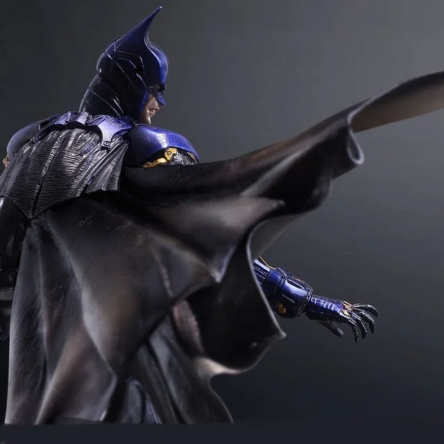 Ограниченная версия 28 см Batman Arkham Knight Blue. Play Arts Kai ПВХ фигурка коллекционеров модель с коробкой