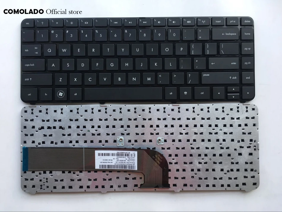 

US English Keyboard For HP Pavilion DM4-3000 DM4-3100 DV4-3000 DV4-4000 black with frame keyboard US Layout