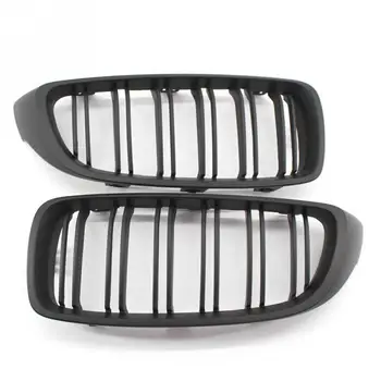 

2pcs Glossy Black Front Kidney Grills For BMW 4 Series F32 F33 F36 M4