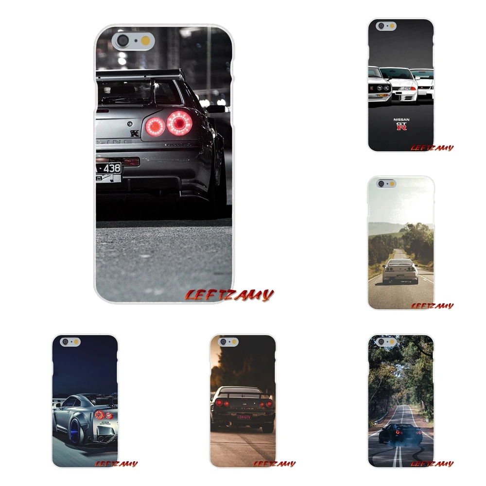 2018 Nissan Skyline Gtr R34 для iPhone X XR XS MAX 4 4S 5 5S 5C SE 6 6S 7 8 Plus Аксессуары чехлы телефонов |