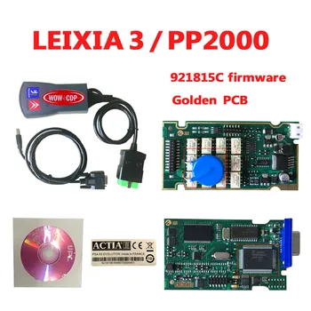 

Golden PCB Chip Lexia 3 PP2000 with 921815C Firmware Lexia-3+Led Light V48/V25 Lexia 3 Diagbox 7.83 for C-itroen for P-eugeot