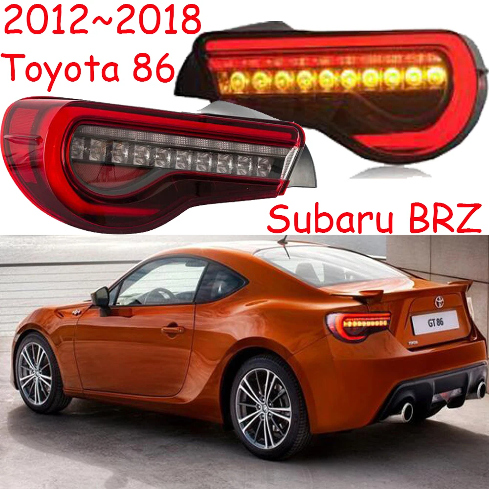Автомобильный бампер taillamp 86 для Toyota86 GT86 задний фонарь 2012 2013 год светодиодный тормоз+ Парк+ Сигнальные огни