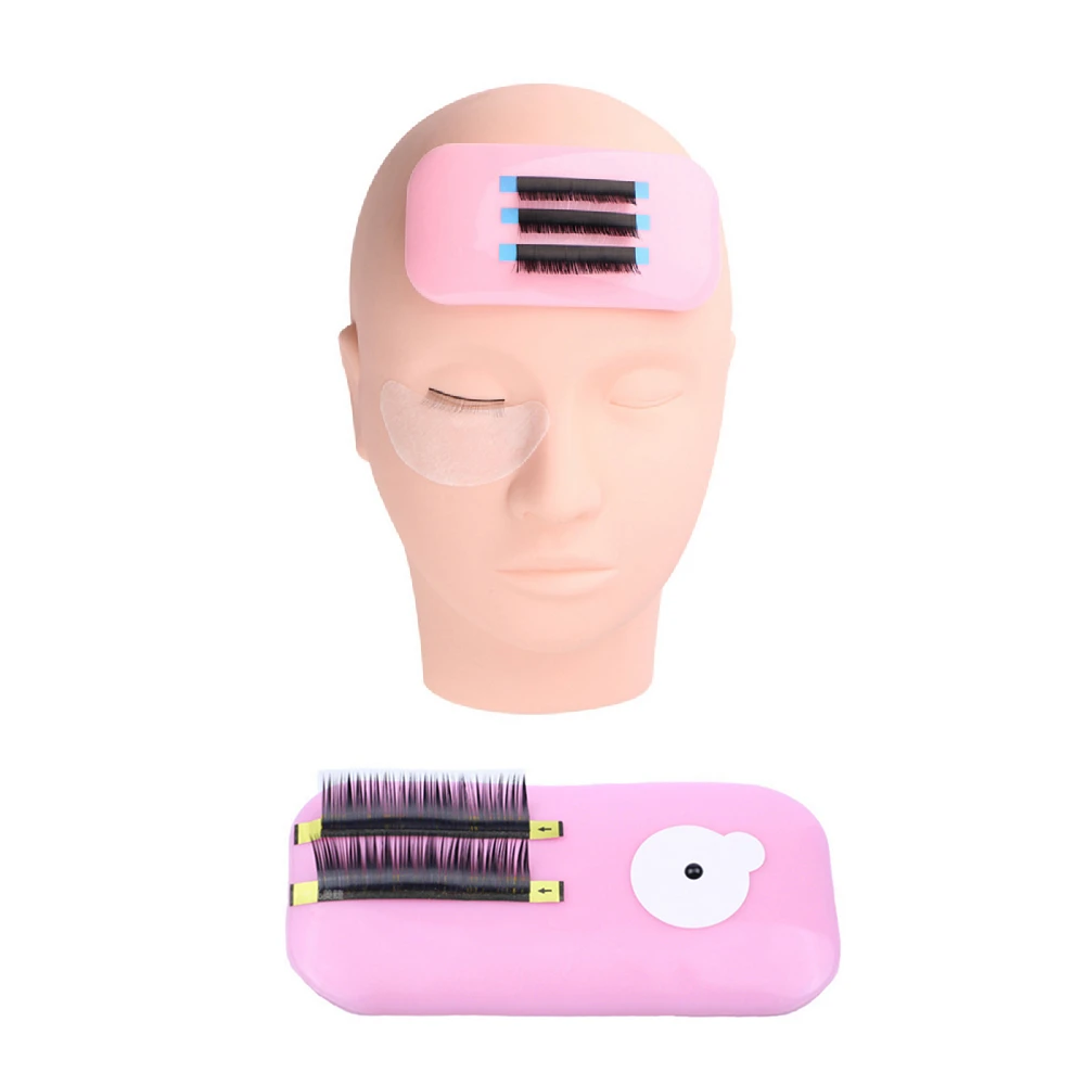 2018 pink eyelash stand pad Thicker Silicone Pad Lash Stand Eyelash holder Eyelash Extension Tool (1)