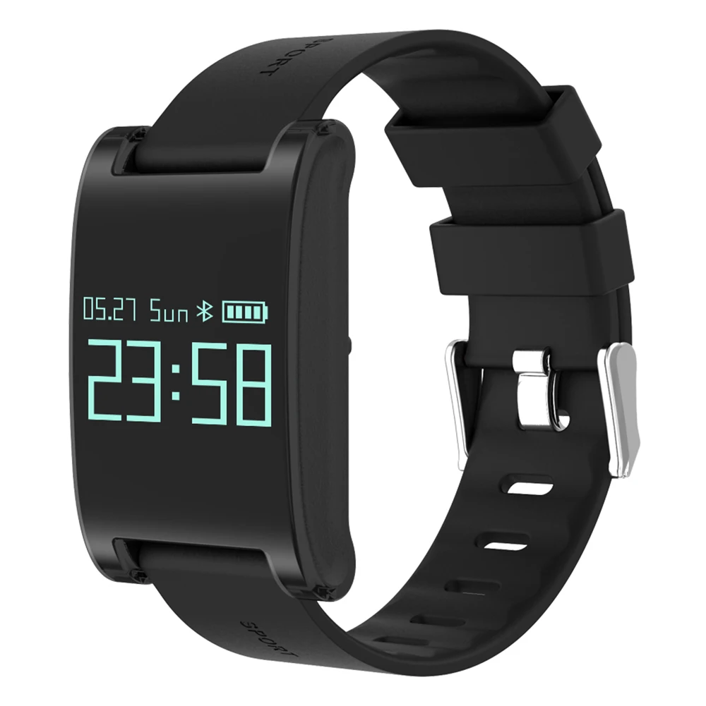 

DOMINO DM68 IP67 Waterproof Smart Watch Blood Pressure Heart Rate Monitor Remote Camera Smartband For Android IOS