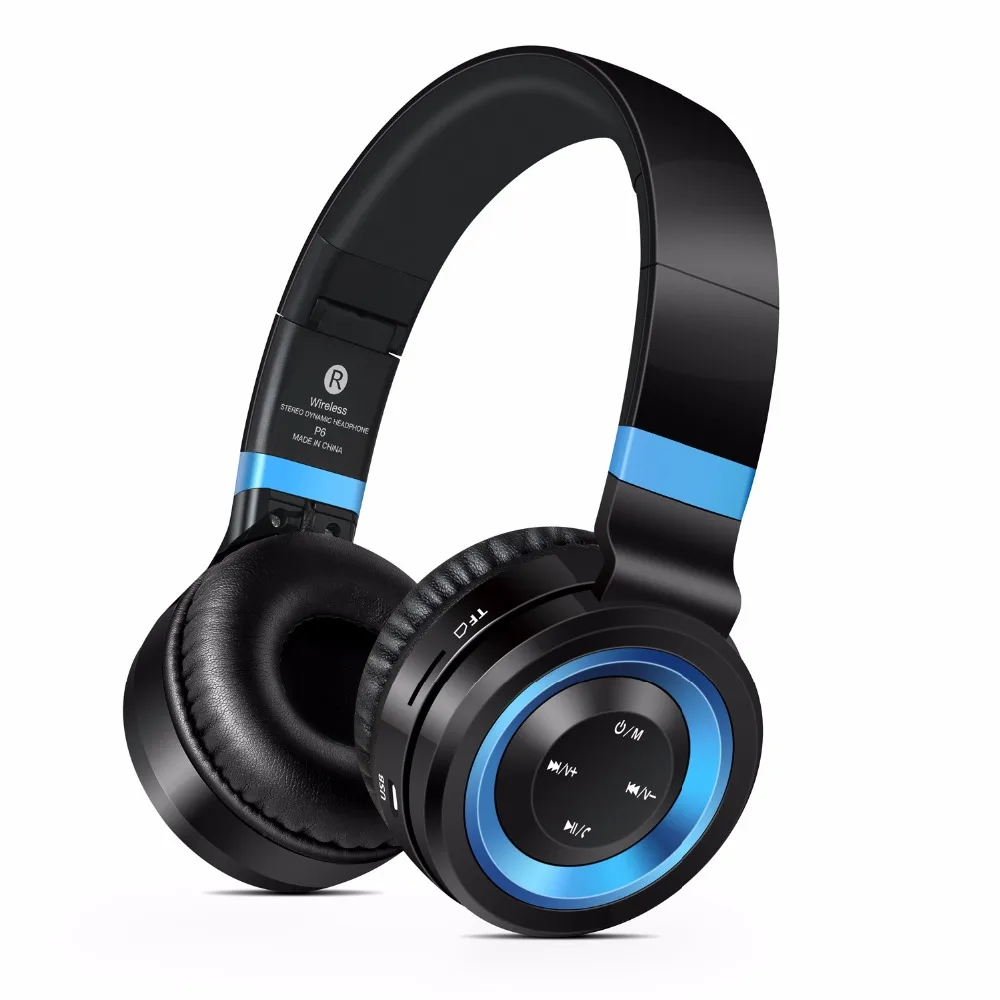 HiFi наушники Bluetooth беспроводной бас шумоподавление видео игра Поддержка TF карта FM