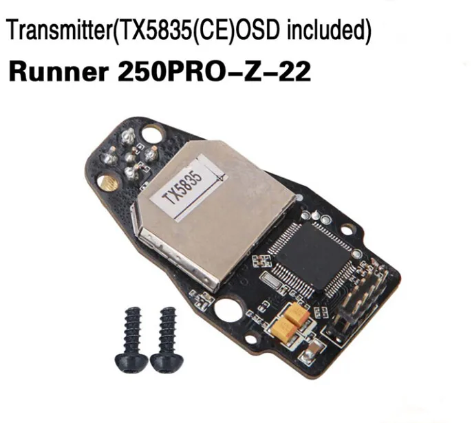 

Walkera Transmitter TX5835 CE OSD Included Runner 250PRO-Z-22 for Walkera Runner 250 PRO GPS Racer Drone RC Quadcopter