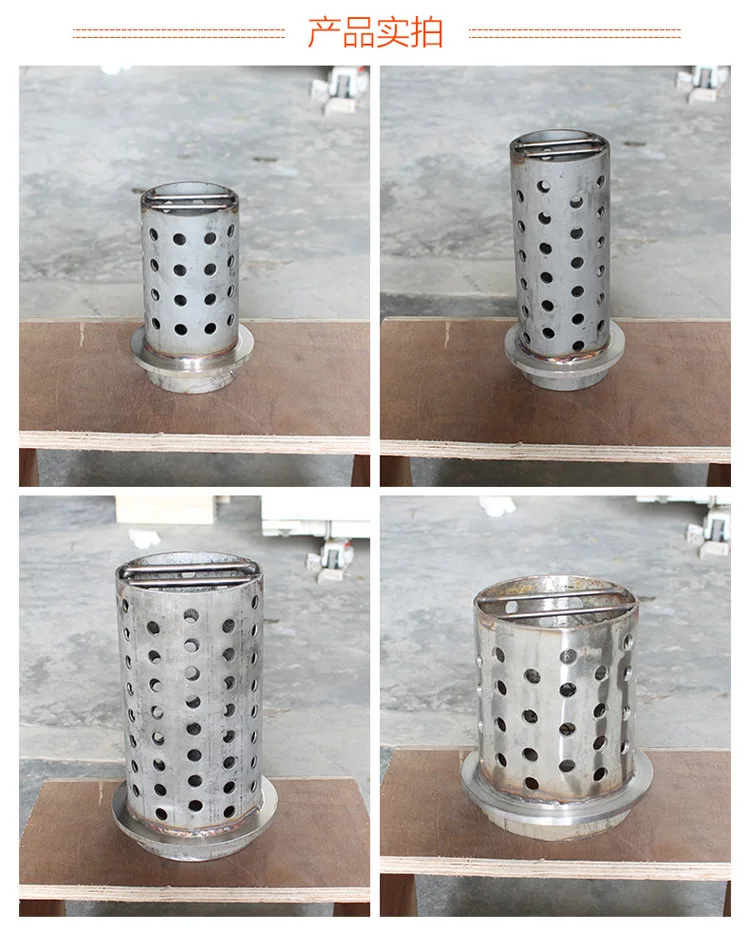 Matraz de fundición perforado 6/" X 6/" Fundición vacío Cera matraz BRIDA De Acero Inoxidable