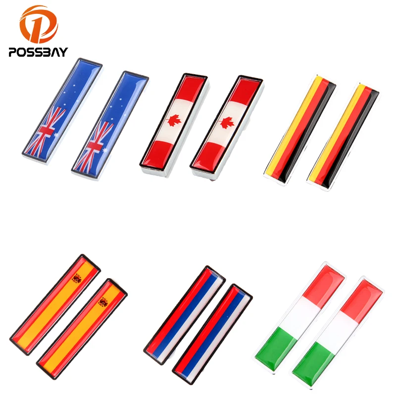 Aliexpress.com : Buy POSSBAY Car Stickers Russia US UK