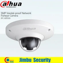2016 Dahua Newest waterproof 5MP Full HD IP Fisheye Camera W/POE DH-IPC-EB5500 IPC-EB5500 EB5500 DAHUA Mini IR IP Dome Camera