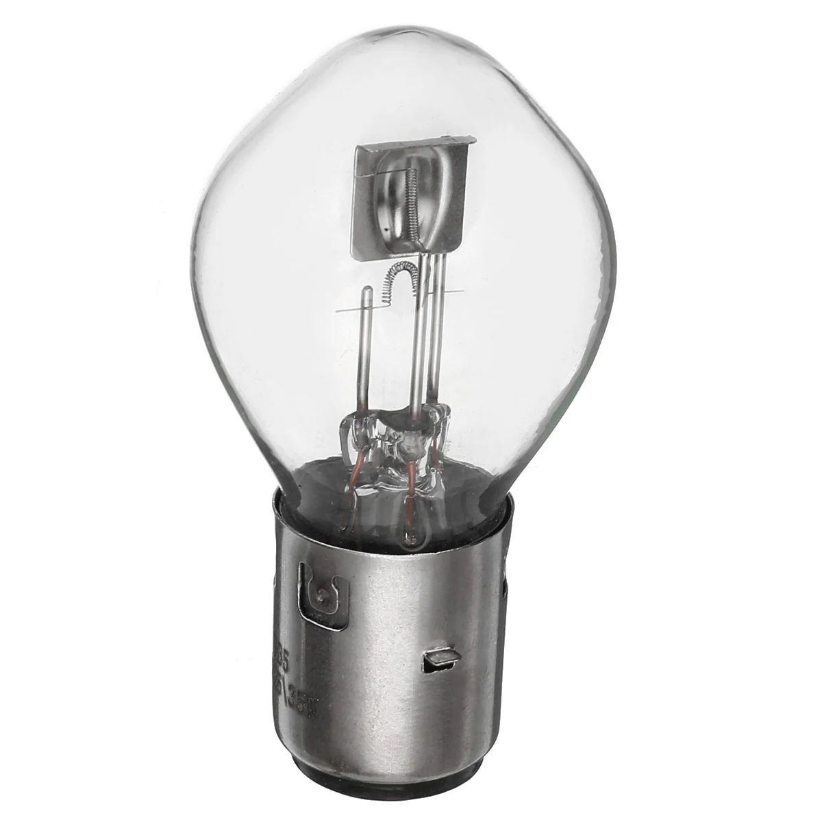 1 Pair BA20d Motorcycle ATV Moped Scooter Headlight Lamp Bulb 12V 35 35W High Brightness LED Beam Bulbs