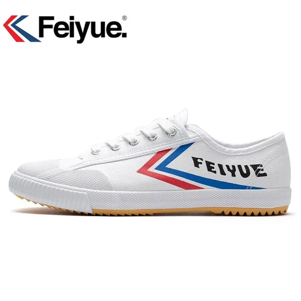 Kung fu новая обувь Feiyue Единоборства Тай Чи тхэквондо ушу обувь для карате спортивные тренировочные кроссовки черно-белые - Цвет: 9334