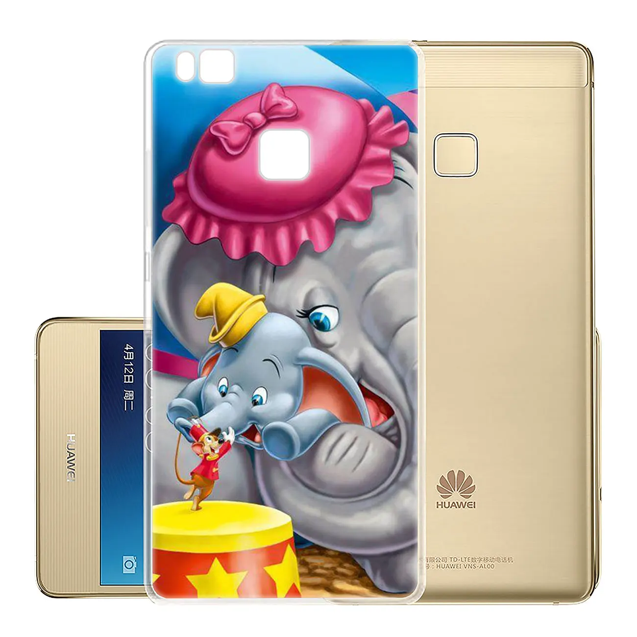 Твердый чехол для телефона Lavaza Dumbo elephant Huawei P30 P20 P10 P9 Plus P8 Lite Mini 2017 2016 2015 P smart Z