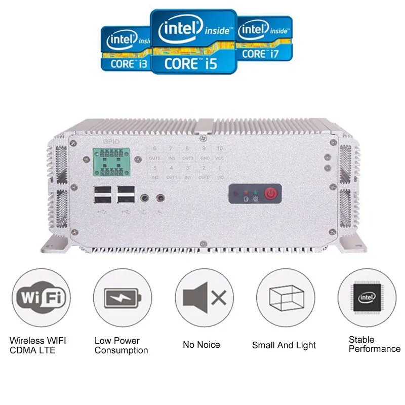 Заводская I3 I5 I7 Материнская плата Intel MINI ITX Case PC/Host/настольный компьютер