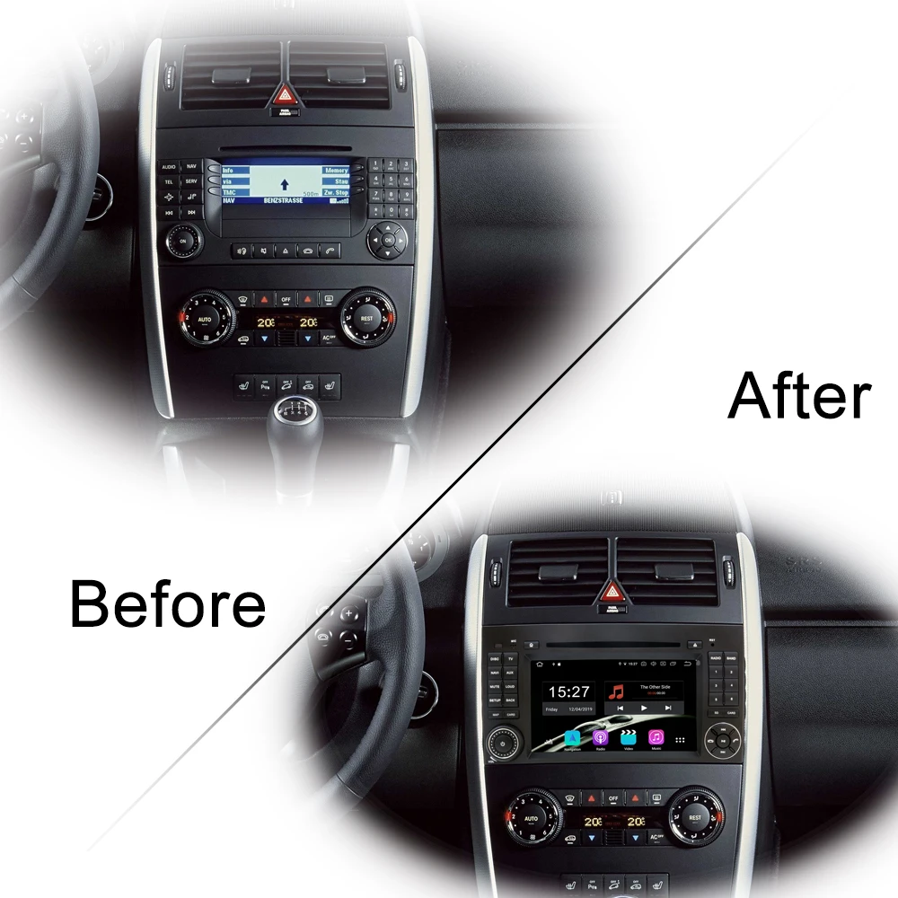 Top Owtosin Car Radio Multimedia Video Player Navigation GPS Android 9.0 For Mercedes Benz A-Class W169 B-Class W245 Sprinter Viano 2