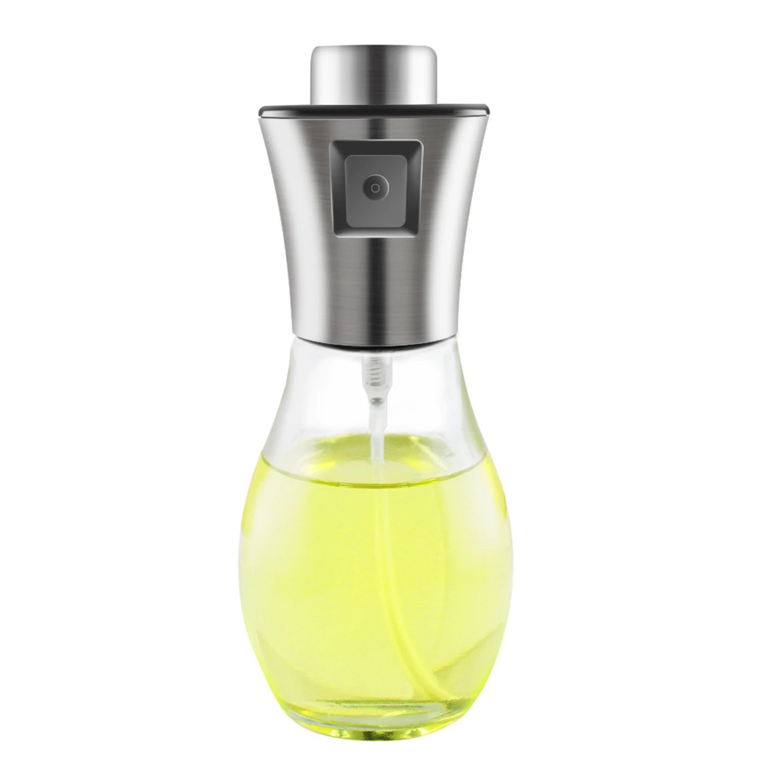 Olive Oil Sprayer,Transparent Food grade Glass Oil Mister,Portable