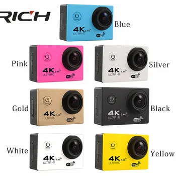 

RICH Action camera F60 / F60R Ultra HD 4K / 30fps WiFi 2.0" 170D go Helmet Cam pro underwater waterproof Sport camera