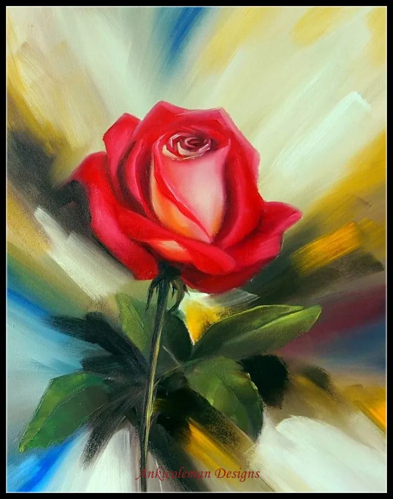 

Embroidery Counted Cross Stitch Kits Needlework - Crafts 14 ct DMC DIY Arts Handmade Decor - Shining Roses