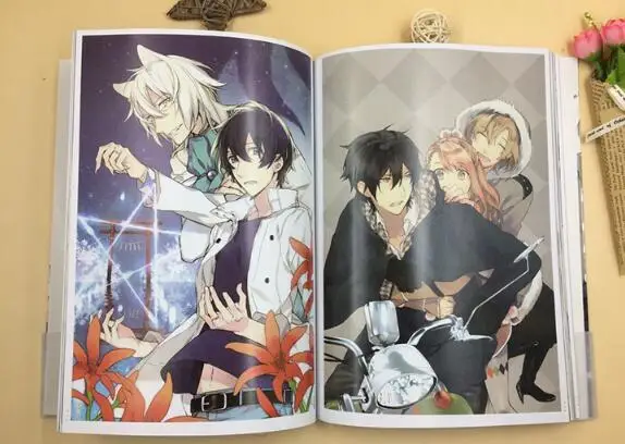 Аниме десять граф Artbook Shirotani Tadaomi Kurose Riku Fanart каталог брошюр иллюстрации артбук альбом фотографии подарок косплей