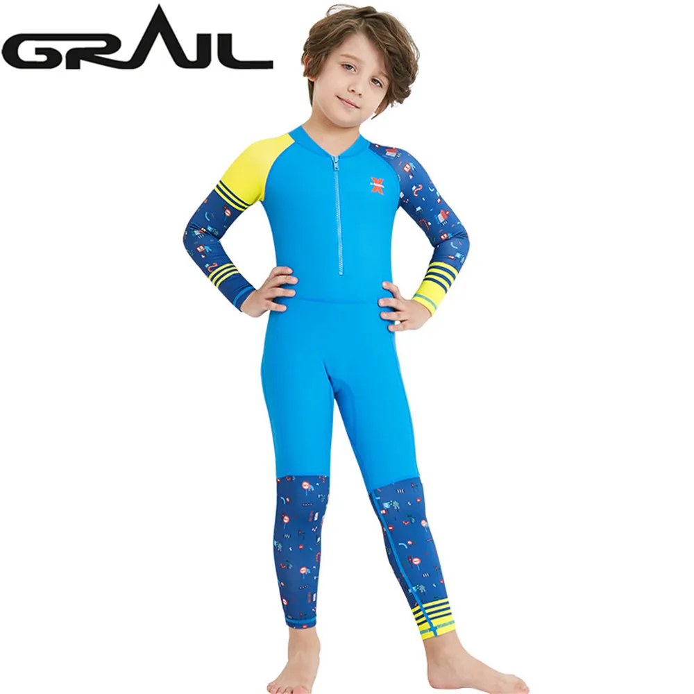 Kids Diving Swimming Suit Swimwear Full Body Jump Suit Dive Wet Suits