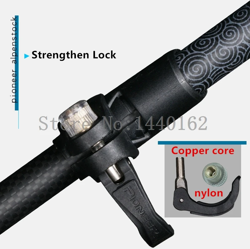 TP025 PIONEER old man Telescoping trekking poles 09