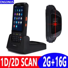 

Portable Handheld Usb Cmos Pda Android5.1 1d/2d Scanner Nfc Rugged Pda Barcode Scanner Wireless Rfid Qr Code Inventory